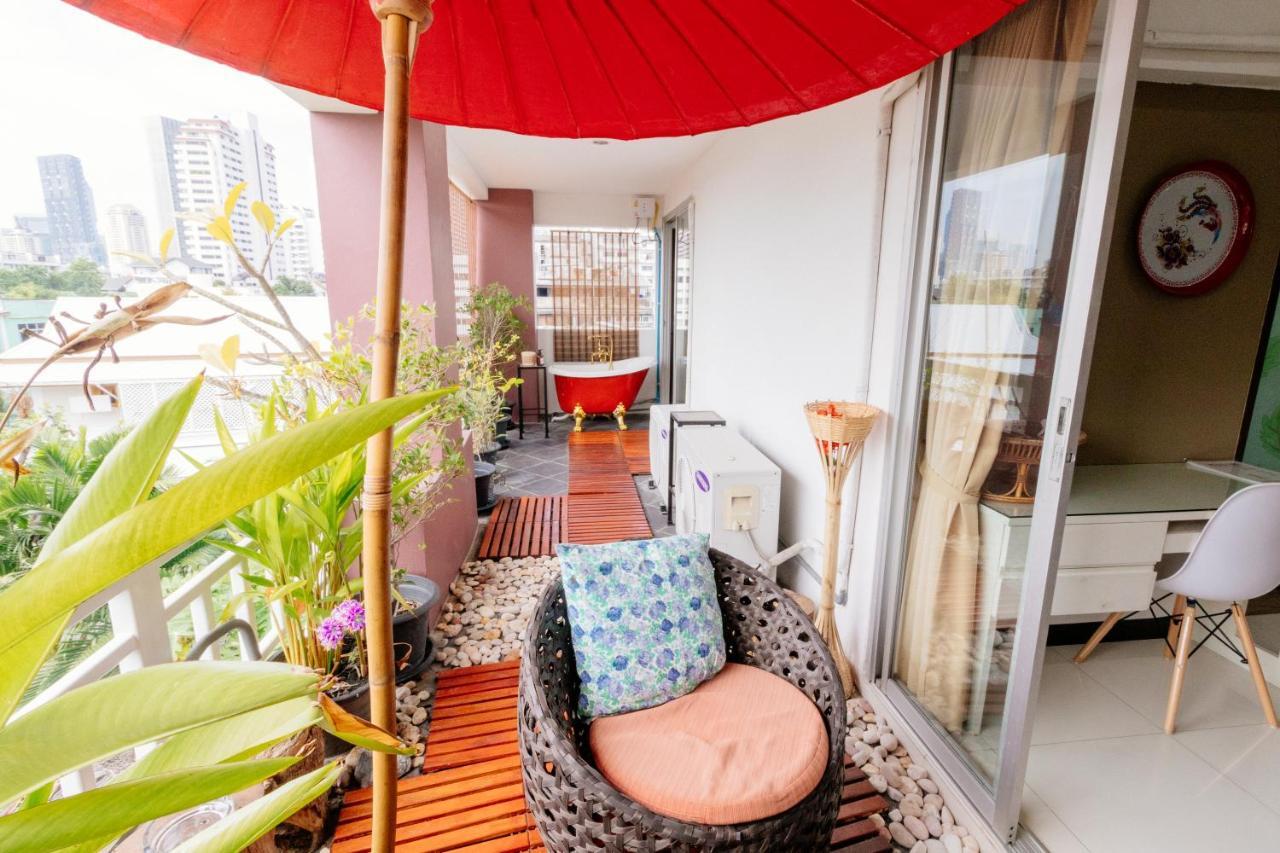 Baan Sabai Rama IV Apartment Bangkok Exteriör bild